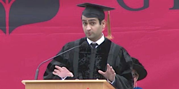 Kumail Nanjiani had a few ideas for Grinnell College's graduating class of 2017.