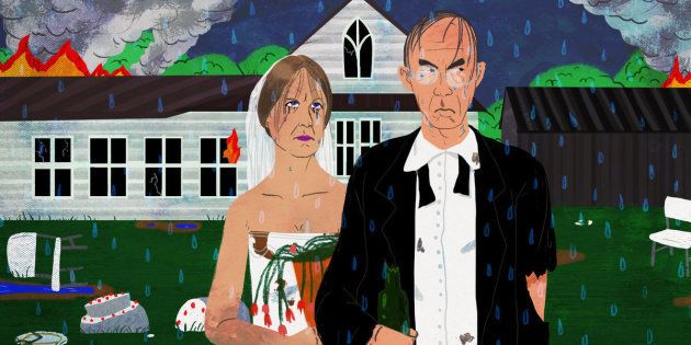 American Gothic, divorced edition.