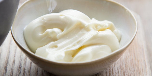 mayonnaise in bolw