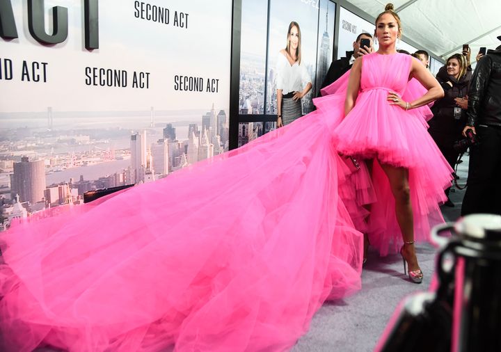 Jennifer Lopez's Dress Is Pink, Totally Outrageous And Perfect | HuffPost