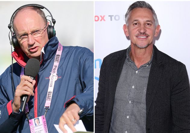 Jonathan Agnew and Gary Lineker