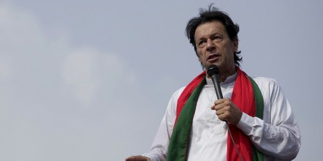 Chairman of the Pakistan Tehreek-e-Insaf (PTI) political party Imran Khan in Islamabad on August 21, 2014. REUTERS/Faisal Mahmood/File Photo