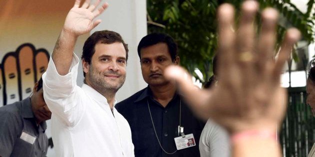 Congress Vice President Rahul Gandhi. (Photo by Mohd Zakir/Hindustan Times via Getty Images)
