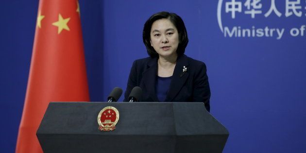 Hua Chunying, spokeswoman of China's Foreign Ministry.
