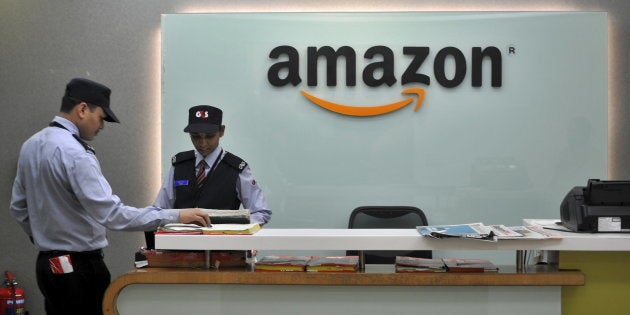 The Amazon India office in Bengaluru, India, August 14, 2015. REUTERS/Abhishek N. Chinnappa