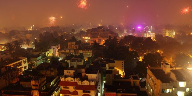 Chennai on Diwali night.