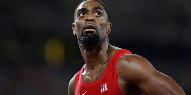 Gay's father, Tyson Gay, lives in central Florida and expressed shock and confusion at the violence that killed his daughter.