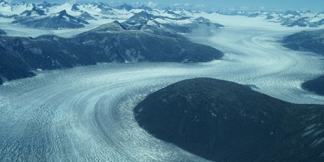River of ice, Glacier country, Antarctic region