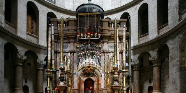 Tomb of Jesus at Church of the Holy Sepulchre