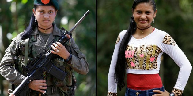 Yiceth 18 spent four years with the FARC Now she wants to finish high school and go on to study nursing after demobilizing as part of the peace deal Aug 13