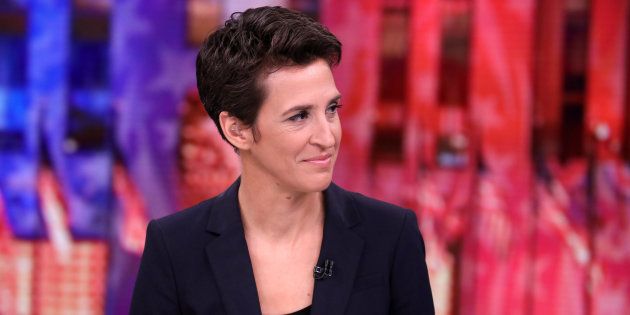 MSNBC - ELECTION COVERAGE -- Election Night 2016 -- Pictured: Rachel Maddow, Host, 'The Rachel Maddow Show' on Tuesday, November 8, 2016 from New York -- (Photo by: Heidi Gutman/MSNBC/NBCU Photo Bank via Getty Images)