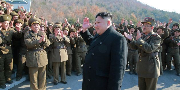 North Korean leader Kim Jong Un supervised a ballistic rocket launching drill of Hwasong artillery units of the Strategic Force of the KPA on the spot in this undated photo released by North Korea's Korean Central News Agency (KCNA) in Pyongyang March 7, 2017. KCNA/via REUTERSATTENTION EDITORS - THIS PICTURE WAS PROVIDED BY A THIRD PARTY. REUTERS IS UNABLE TO INDEPENDENTLY VERIFY THE AUTHENTICITY, CONTENT, LOCATION OR DATE OF THIS IMAGE. FOR EDITORIAL USE ONLY. NOT FOR SALE FOR MARKETING OR ADVERTISING CAMPAIGNS. NO THIRD PARTY SALES. NOT FOR USE BY REUTERS THIRD PARTY DISTRIBUTORS. SOUTH KOREA OUT. NO COMMERCIAL OR EDITORIAL SALES IN SOUTH KOREA.