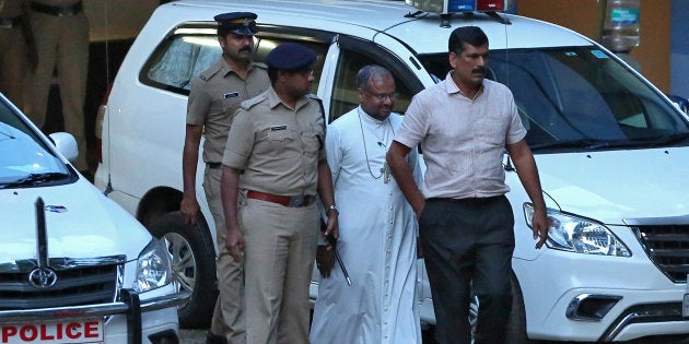 Franco Mulakkal in Kochi on Wednesday.