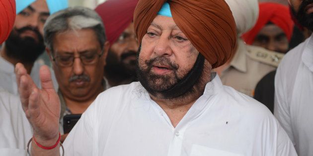 A file photo of Punjab Chief Minister Amarinder Singh.