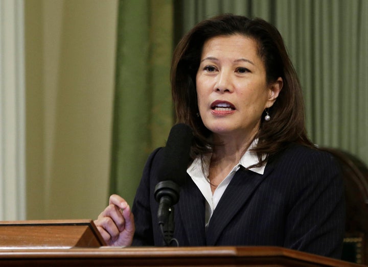 California Supreme Court Chief Justice Tani Cantil-Sakauye said she had been considering leaving the Republican Party for som
