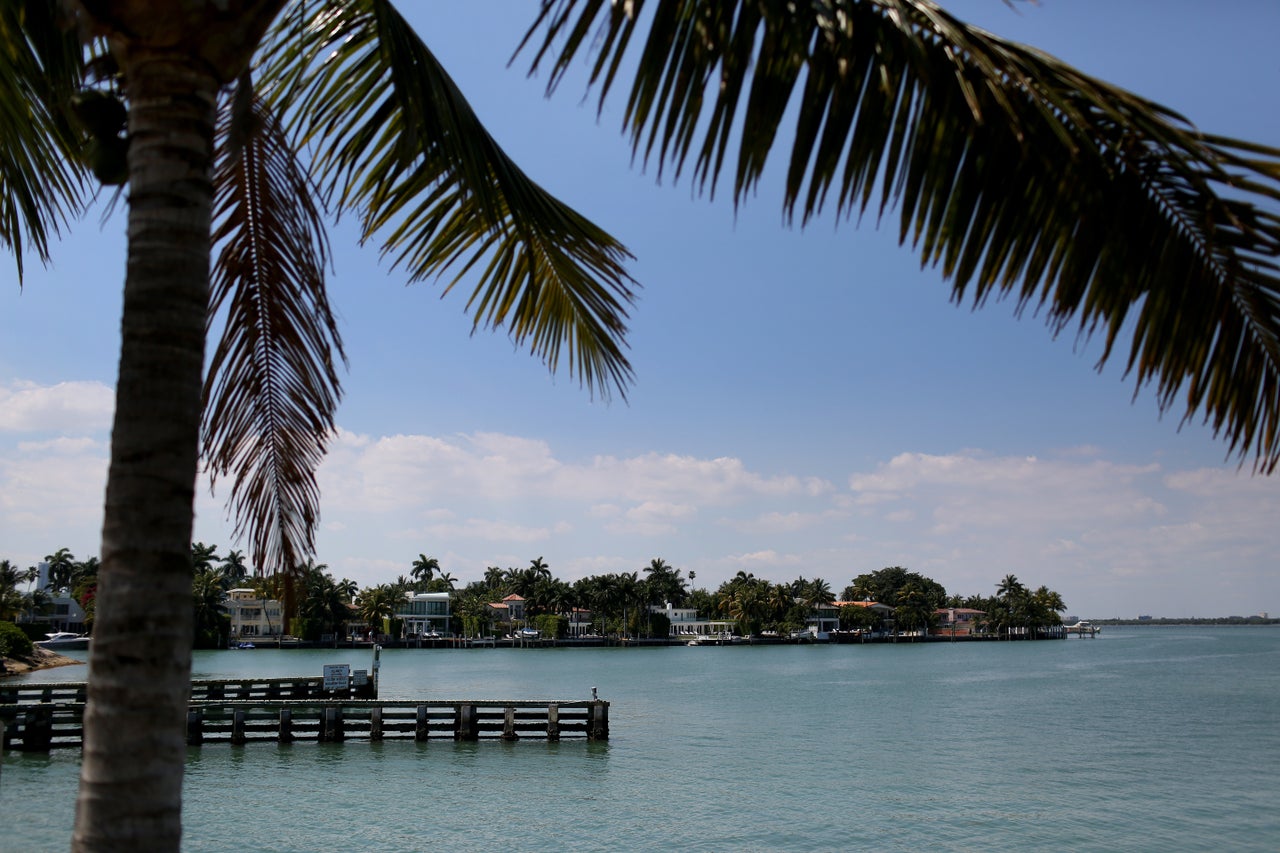 Single-family homes in Miami Beach -- the most expensive neighborhood in the city and one that's also highly vulnerable to flooding.