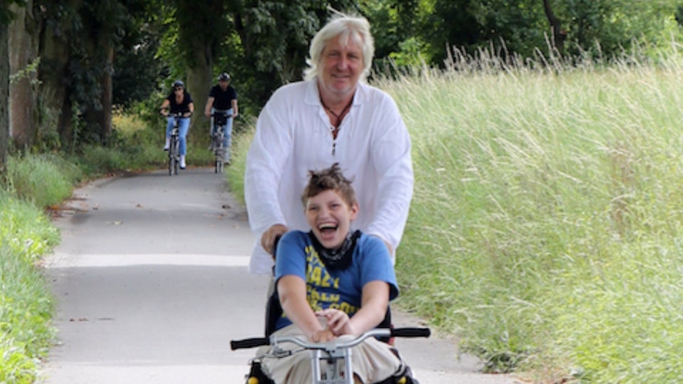 Arnold Schnittger und sein Sohn