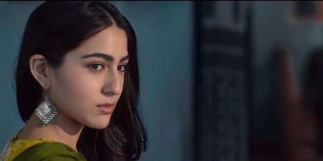 Sara Ali Khan in Kedarnath.