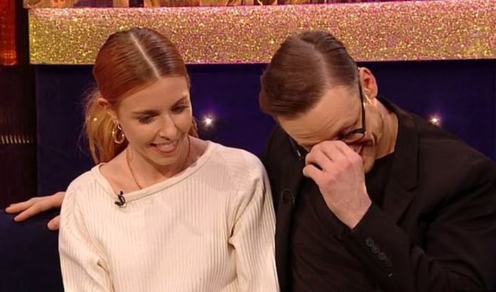 Stacey and a teary Kevin appeared on Friday's 'It Takes Two'.