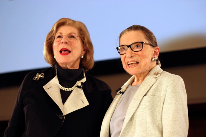 Nina Totenberg interviewed Justice Ruth Bader Ginsburg on Saturday night in New York.