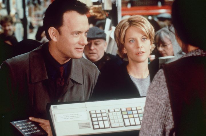 Tom Hanks and Meg Ryan in "You've Got Mail."