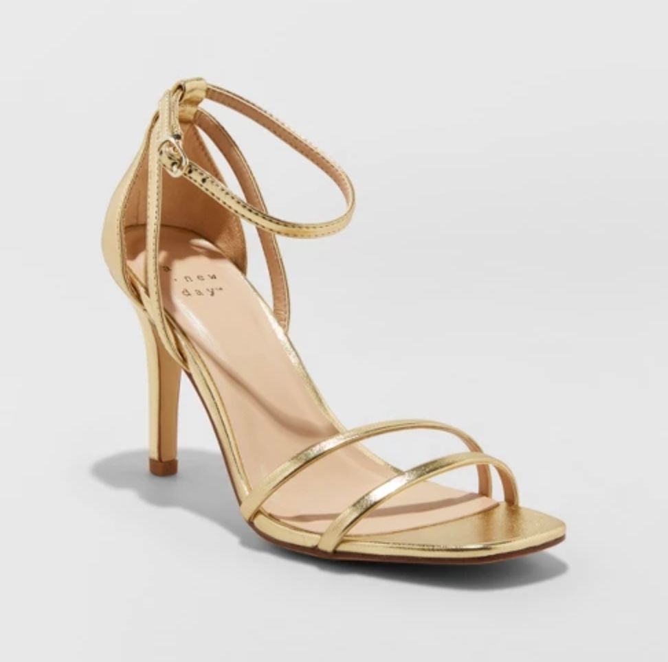 strappy heels target