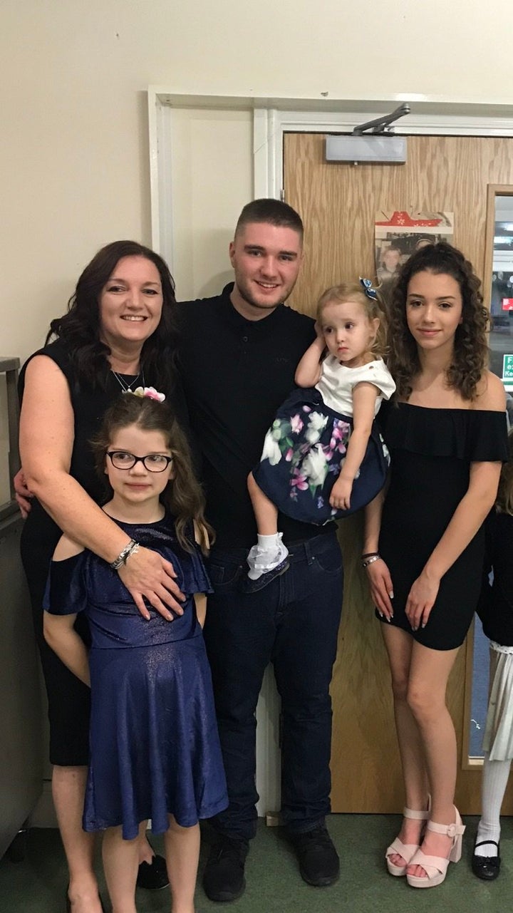 Me with my three children and granddaughter.
