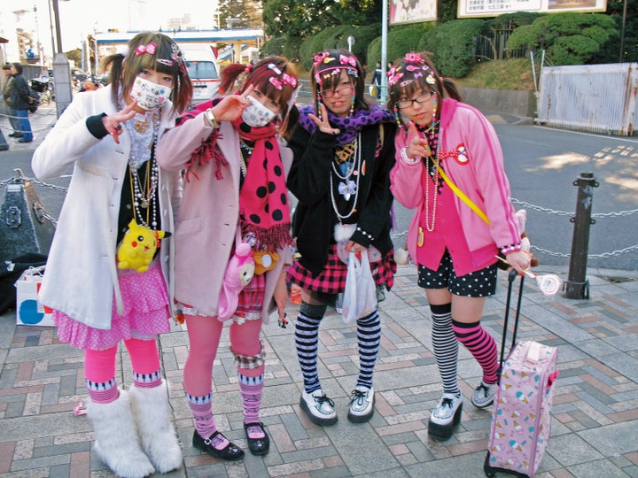 Harajuku fashion remained in style in 2018.