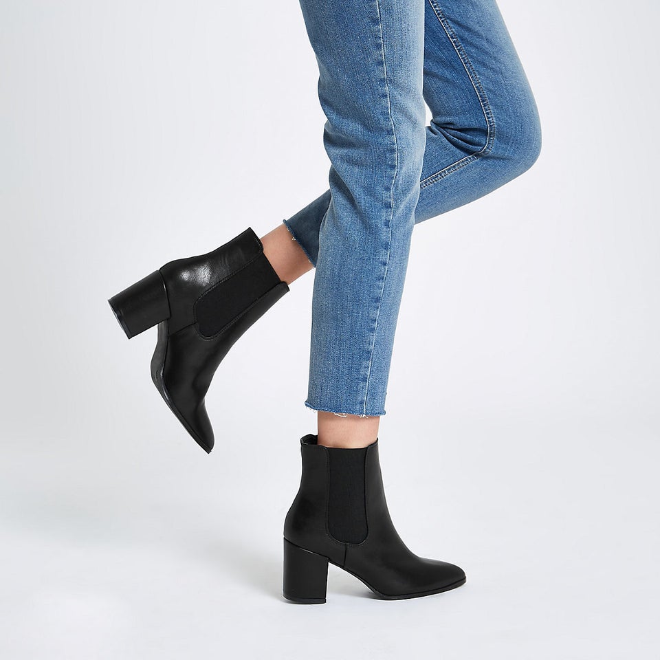 These block heel booties from River Island