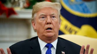 <p> In this Dec. 11, 2018 photo, President Donald Trump speaks during a meets with Democratic leaders the Oval Office in Washington. Trump said last week he would be "proud" to have a shutdown to get Congress to approve a $5 billion down payment to fulfill his campaign promise to build a border wall. (AP Photo/Evan Vucci) </p>