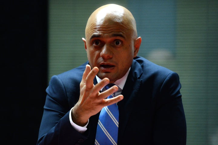 Home Secretary Sajid Javid