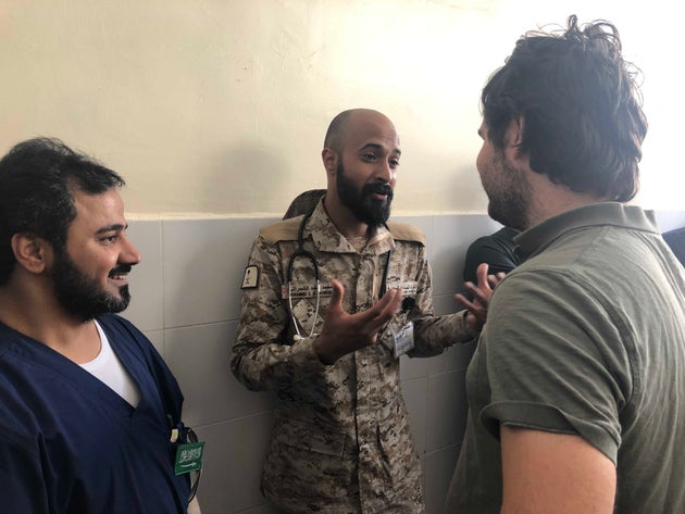 Mohammed Ahmed Alshamrani, ein saudischer Militärarzt in Mahra.