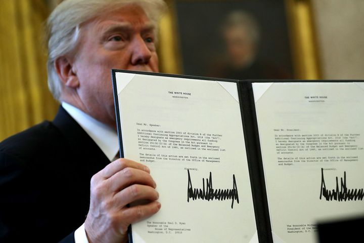 President Donald Trump signed the Tax Cuts and Jobs Act a year ago this week. It includes an incentive for workers to take contractor jobs.