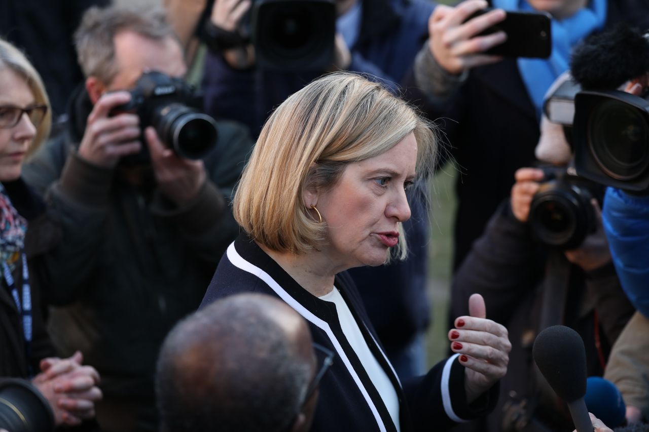 Amber Rudd was left red-faced over app claims 