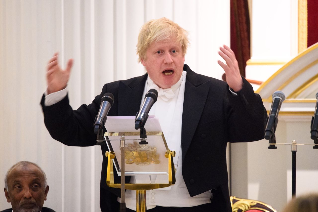 Boris Johnson took a strong stance against May's backstop proposal - but the Cabinet signed off on it 
