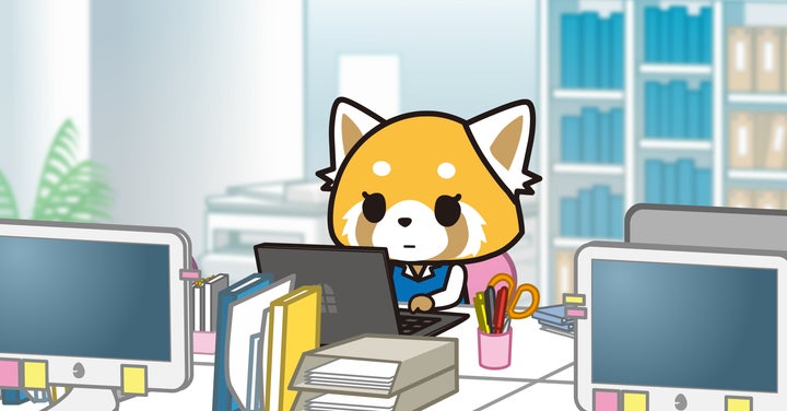 "Aggretsuko" on Netflix.