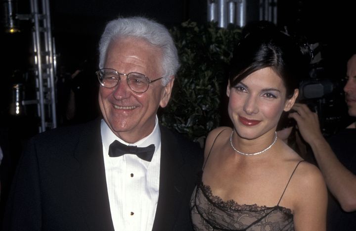John W. Bullock, pictured with daughter Sandra Bullock, died in September. 
