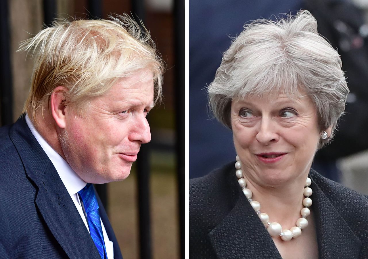 Boris Johnson was just one of May's cabinet to resign over her Brexit deal in July 