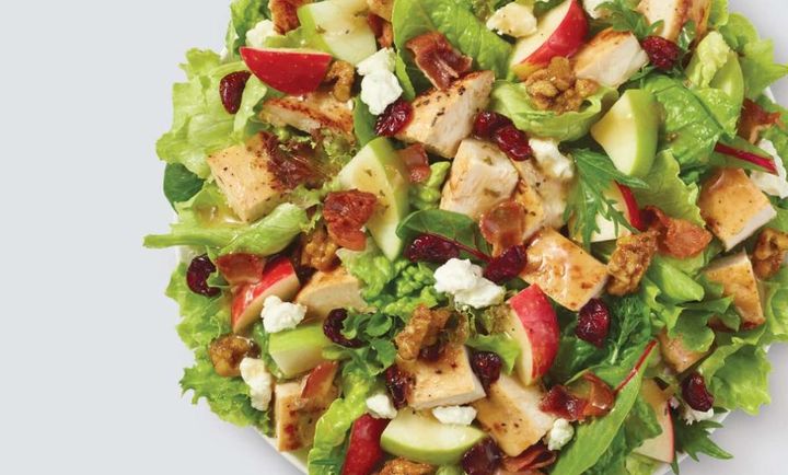 The Wendy’s Harvest Chicken Salad has almost as much salt, fat and sugar as most people should eat in an entire day.