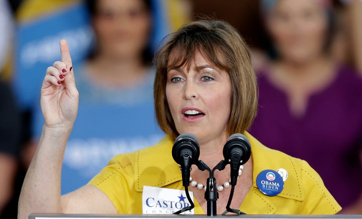 Rep. Kathy Castor (D-Fla.) at a campaign rally in 2012.