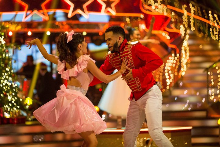 Aston Merrygold and Janette Manrara have been crowned 'Strictly' Christmas champions
