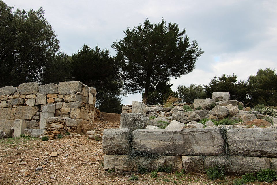 Η Πύλη της ακρόπολης στην κορυφή του φρουρίου, πουφυλασσόταν από ισχυρό πύργο. 