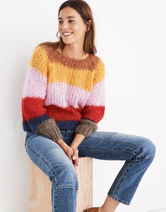 How To Wear The Chunky Knit Sweaters You've Been Seeing Everywhere