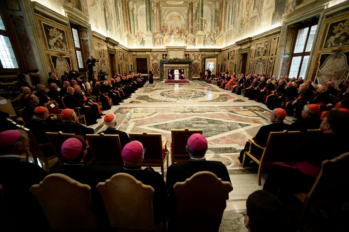 Francis emphasized in his remarks to the Roman Curia on Friday that the Catholic Church isn't the only institution dealing with sexual abuse cases.