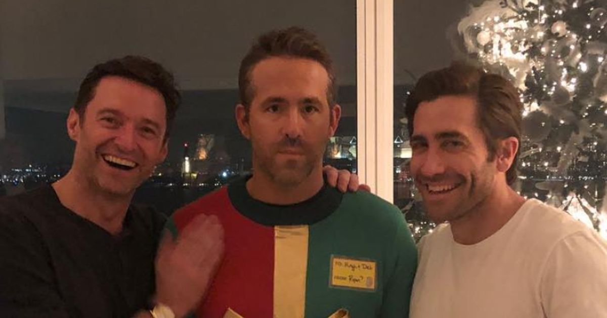 Ryan Reynolds Suffers Christmas Prank At The Hands Of Hugh Jackman And Jake Gyllenhaal 