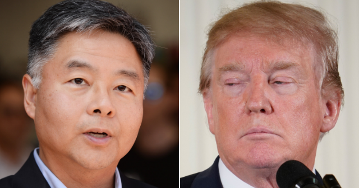 Rep. Ted Lieu Slams Trump: 'We Are Not Going To Build This Stupid Vanity Wall'