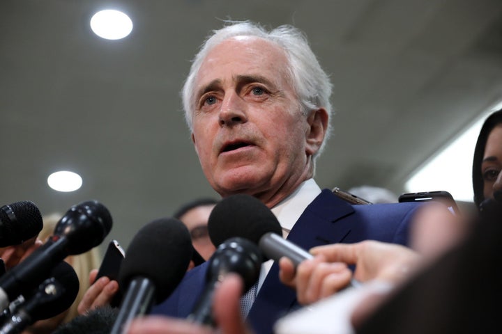 “This is a made-up fight so the president can look like he’s fighting,” Sen. Bob Corker (R-Tenn.) said on C
