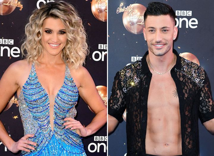 Ashley and Giovanni met on the last series of 'Strictly'