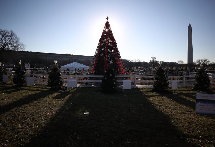 The shutdown of the National Christmas Tree will likely remain in effect through Christmas.