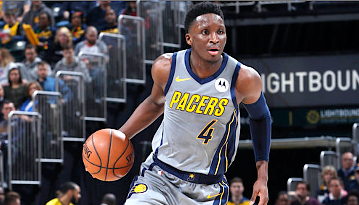 Victor Oladipo did a good deed and had a good game on Sunday.